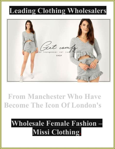 ladies fashion wear wholesale manchester.